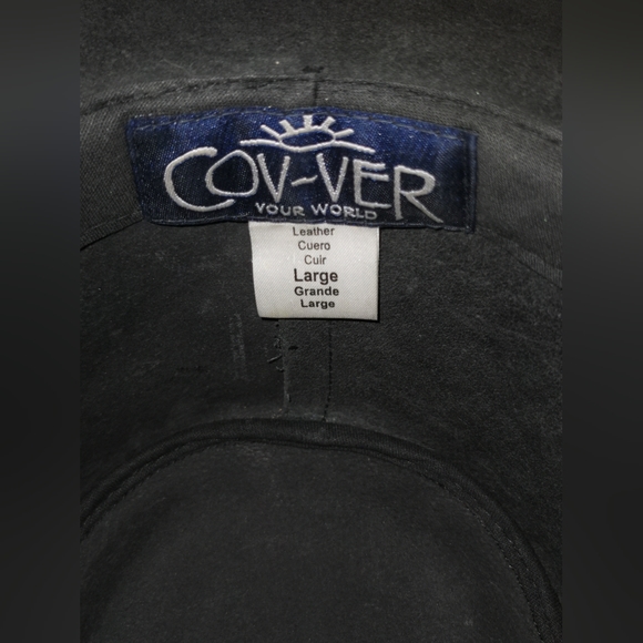 Leather cowboy hat - Picture 7 of 7